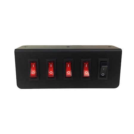 Abrams Taurus Premium 12V 5 Way Switch Box Panel ATSP-500